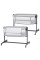 Приставная кровать-люлька Kinderkraft Nestee Up 2 Light Grey (KLNEE002LGR0000)