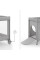 Кровать-манеж Kinderkraft Leody Up Grey (KCLEODUPGRY0000)