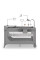 Кровать-манеж с пеленатором Kinderkraft Leody Up Grey (KCLEODUPGRY00AC)