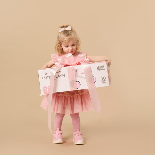 Каталка-беговел Kinderkraft Cutie Flash Beige (KRCUFL00BEG0000)