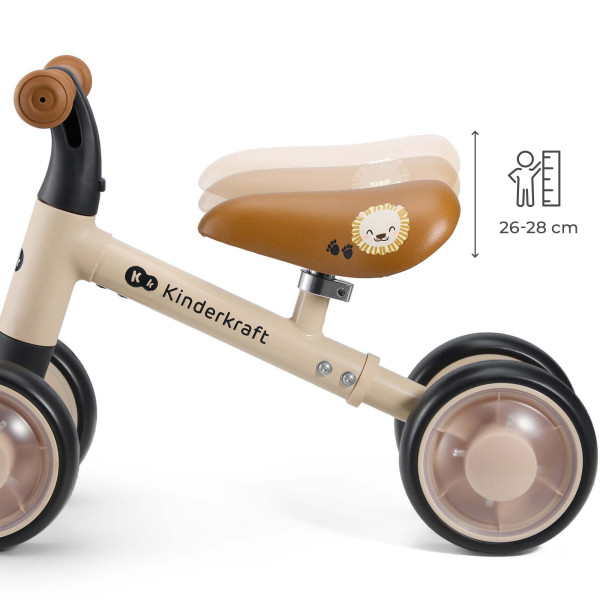 Каталка-беговел Kinderkraft Cutie Flash Beige (KRCUFL00BEG0000)