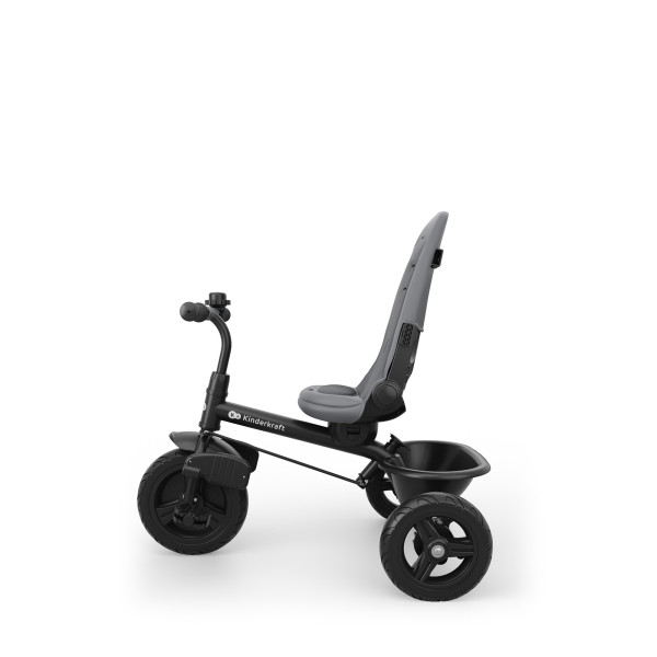 Трехколесный велосипед Kinderkraft Aston 2 Plus Grey (KRASTO02GRYPL00)