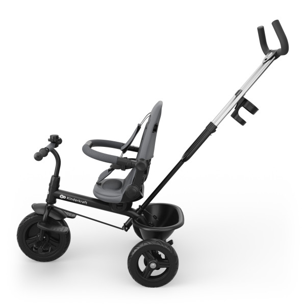 Трехколесный велосипед Kinderkraft Aston 2 Plus Grey (KRASTO02GRYPL00)