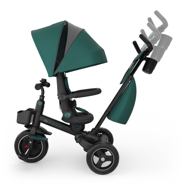 Трехколесный велосипед Kinderkraft Spinstep 2 Plus Green (KRSPST02GREPL00)