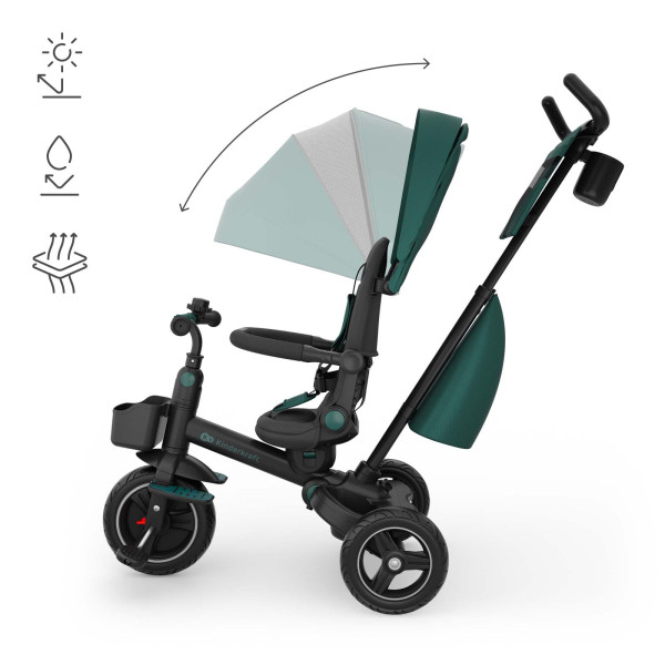 Трехколесный велосипед Kinderkraft Spinstep 2 Plus Green (KRSPST02GREPL00)