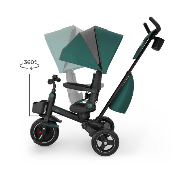 Трехколесный велосипед Kinderkraft Spinstep 2 Plus Green (KRSPST02GREPL00)