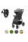 Прогулочная коляска Kinderkraft Trig 3 Tray Grey (KSTRIG03GRY000T)