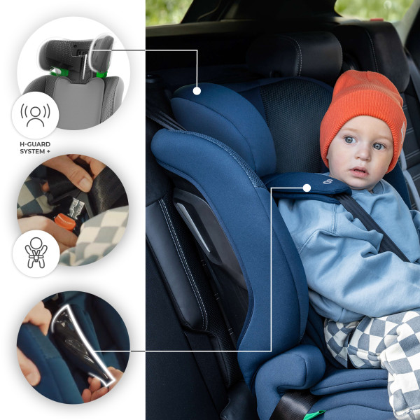 Автокресло Kinderkraft Comfort Up 2 Plus i-Size Grey (KCCOUP02GRYPL00)