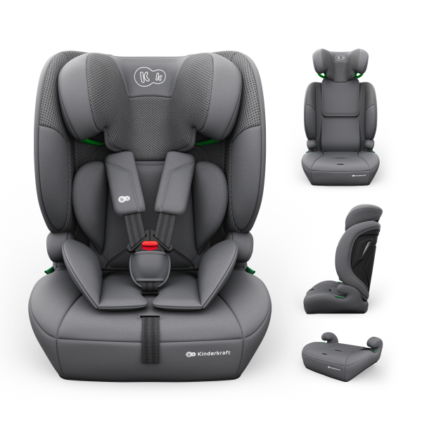 Автокресло Kinderkraft Comfort Up 2 Plus i-Size Grey (KCCOUP02GRYPL00)