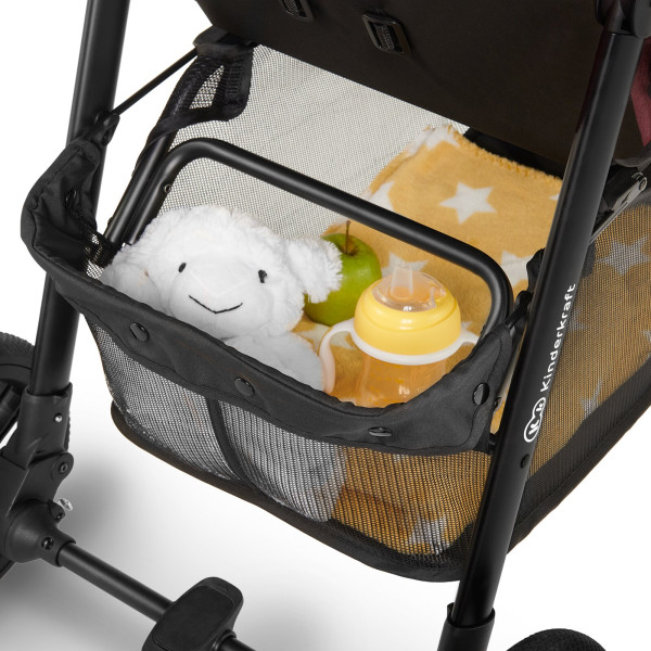 Прогулочная коляска Kinderkraft Grande LX Black (KKWGRANBLK00LX)