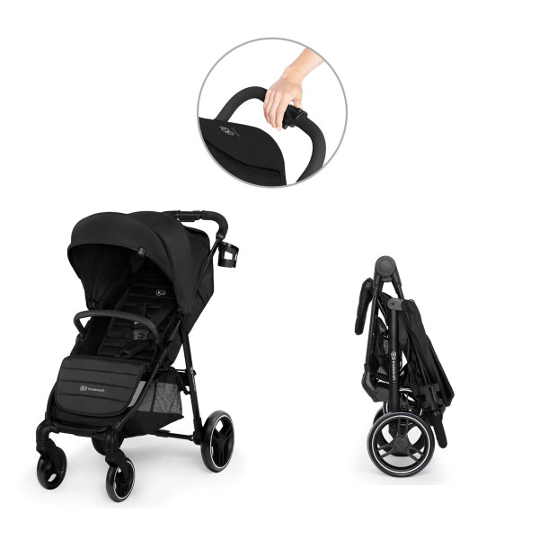 Прогулочная коляска Kinderkraft Grande City Black (KKWGCITBLK0000)