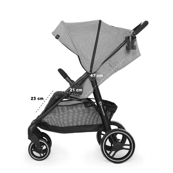 Прогулочная коляска Kinderkraft Grande City Black (KKWGCITBLK0000)