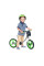 Детский защитный шлем Kinderkraft Safety Green (KKZKASKSAFGRE0)