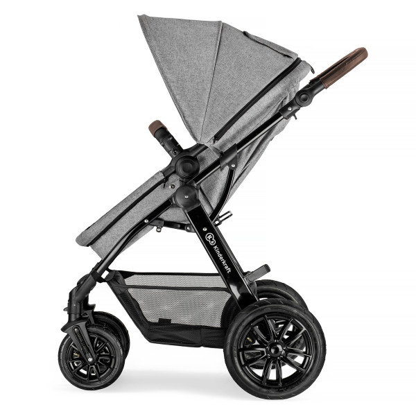 Универсальная коляска 3 в 1 Kinderkraft Moov Gray Melange (KKWMOOVGRYM0NC)