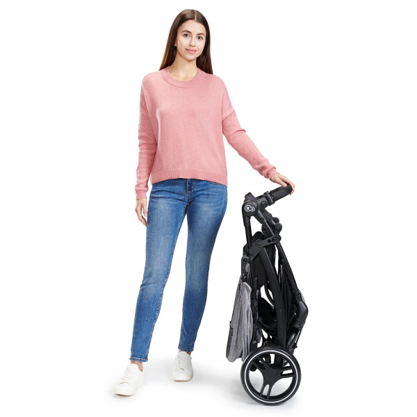 Прогулочная коляска Kinderkraft Trig Grey (KKWTRIGGRY0000)