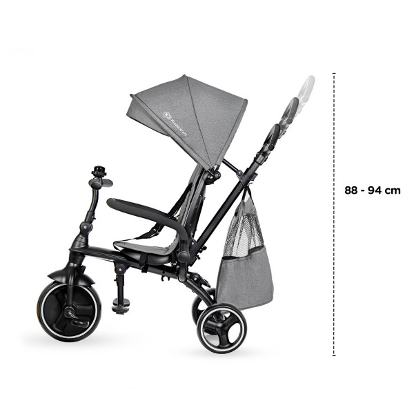 Трехколесный велосипед Kinderkraft Jazz Grey (KKRJAZZGRY0000)