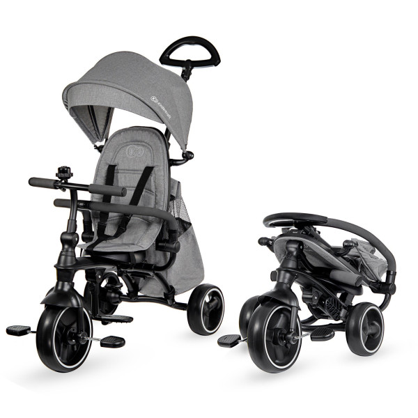 Трехколесный велосипед Kinderkraft Jazz Grey (KKRJAZZGRY0000)