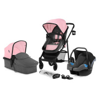 Универсальная коляска 3 в 1 Kinderkraft Juli Pink (KKWJULIPNK3000)