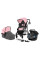 Универсальная коляска 3 в 1 Kinderkraft Juli Pink (KKWJULIPNK3000)