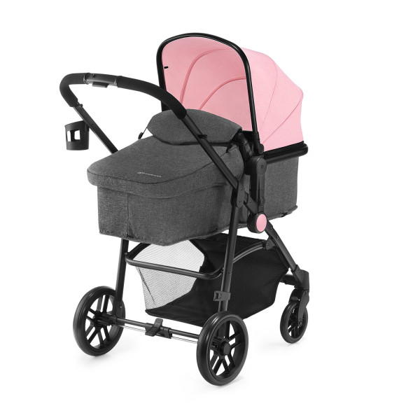 Универсальная коляска 3 в 1 Kinderkraft Juli Pink (KKWJULIPNK3000)